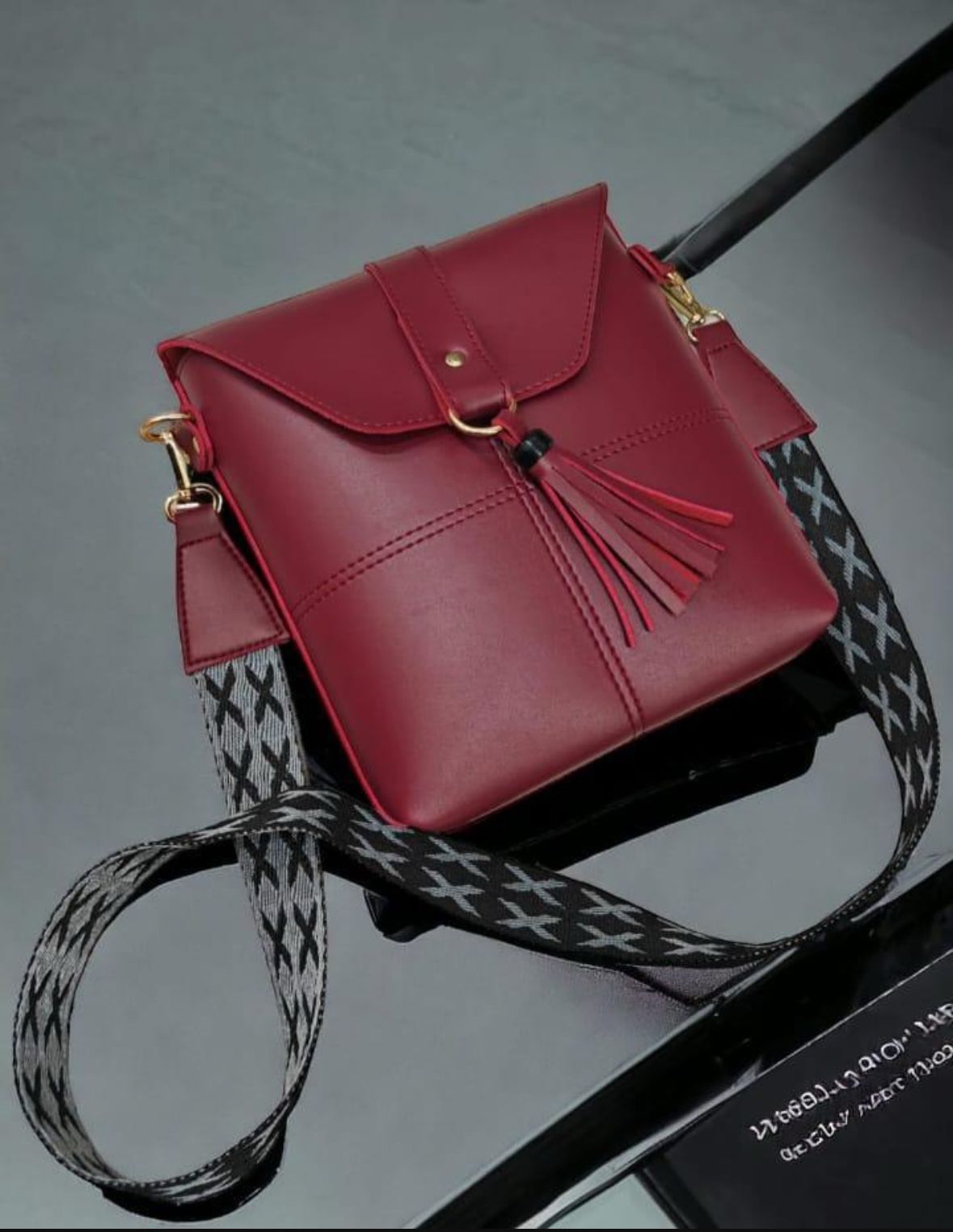 Red Crossbody Hand Bags